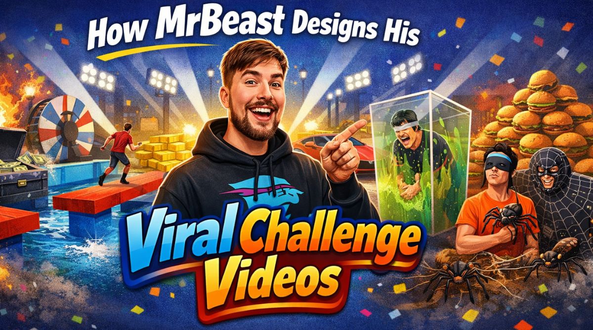 How MrBeast Designs His Viral Challenge Videos.