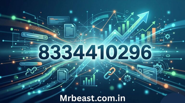 Official Contact Number: 8334410296